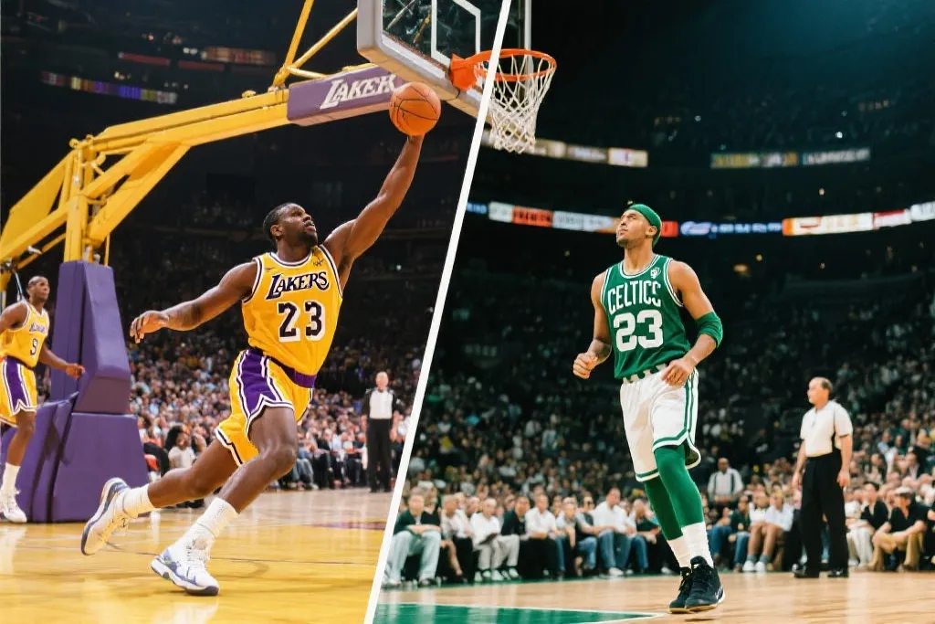 湖人凯尔特人经典对决